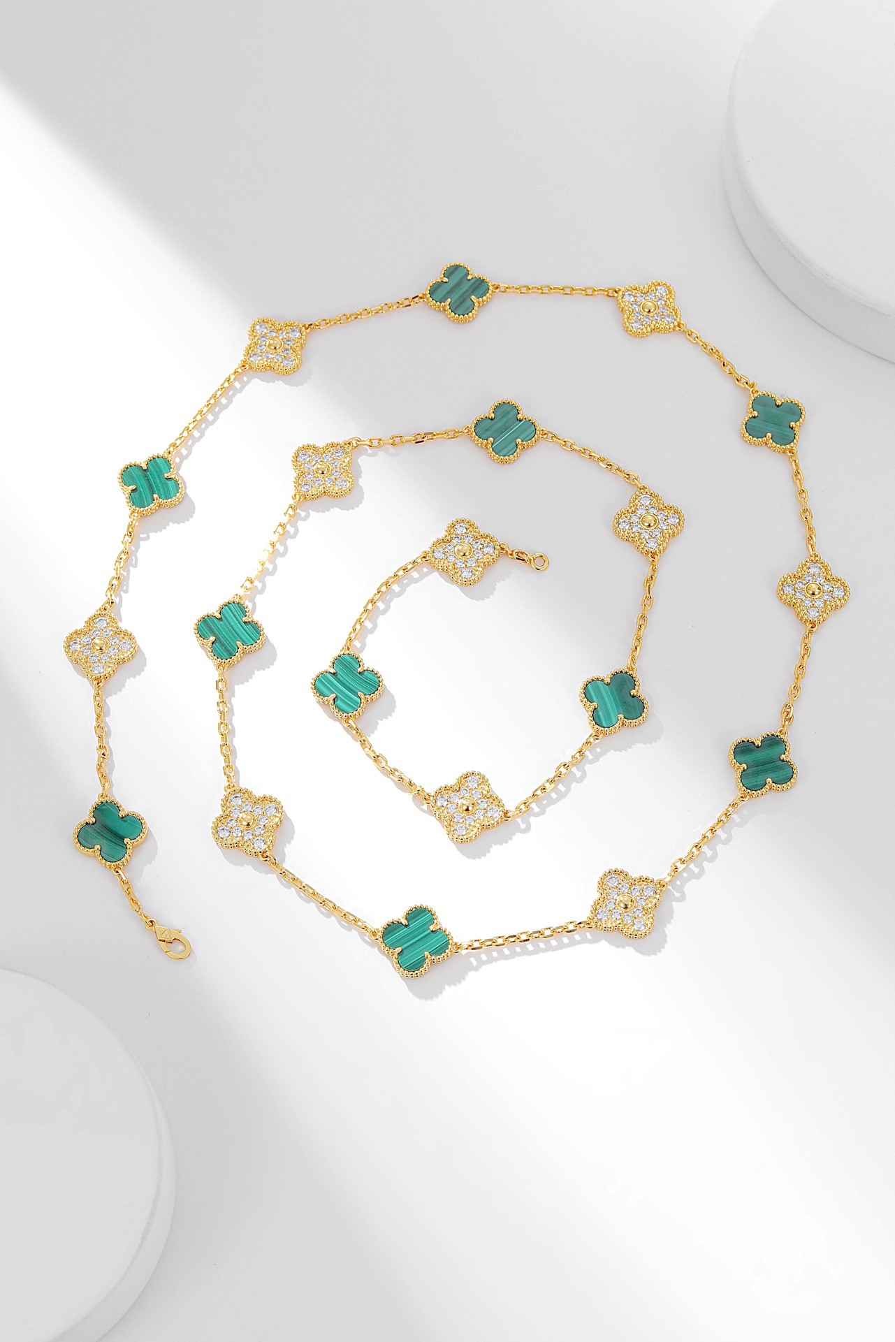 Van Cleef&Arpels VCA Vintage Alhambra long necklace, 20 motifs - Image 6