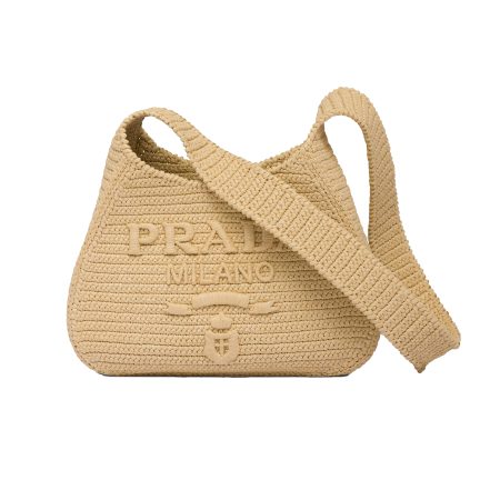 Prada Crochet Handbag Tote Bag - Image 1