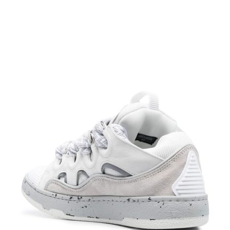Lanvin LEATHER CURB SNEAKERS - Image 2