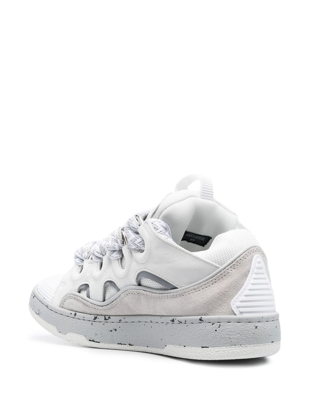 Lanvin LEATHER CURB SNEAKERS - Image 2
