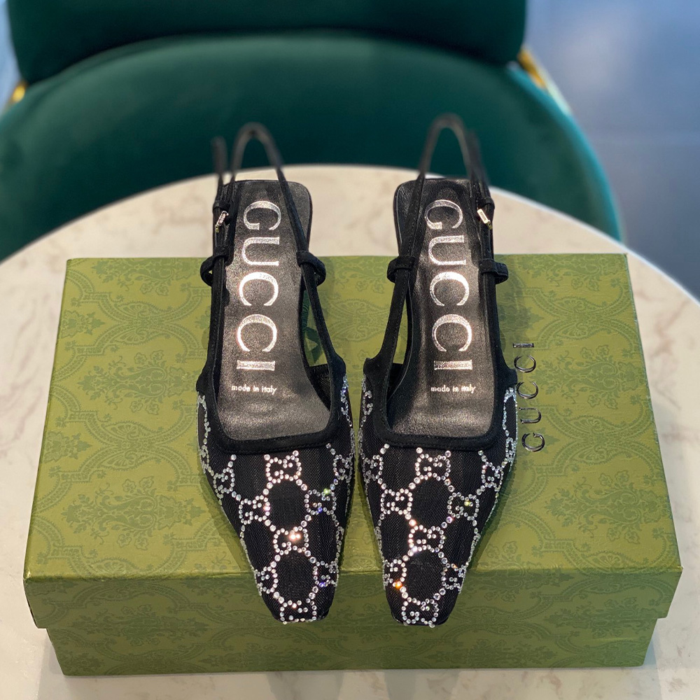 Gucci Stiletto Sandals Slide Sandal - Image 3