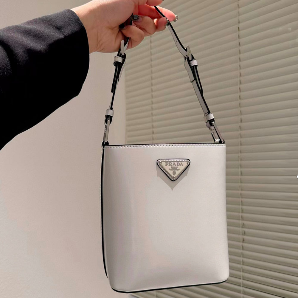 Prada Smooth Bucket Bag - Image 4