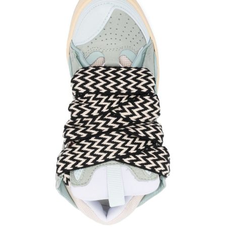 Lanvin LEATHER CURB SNEAKERS - Image 2