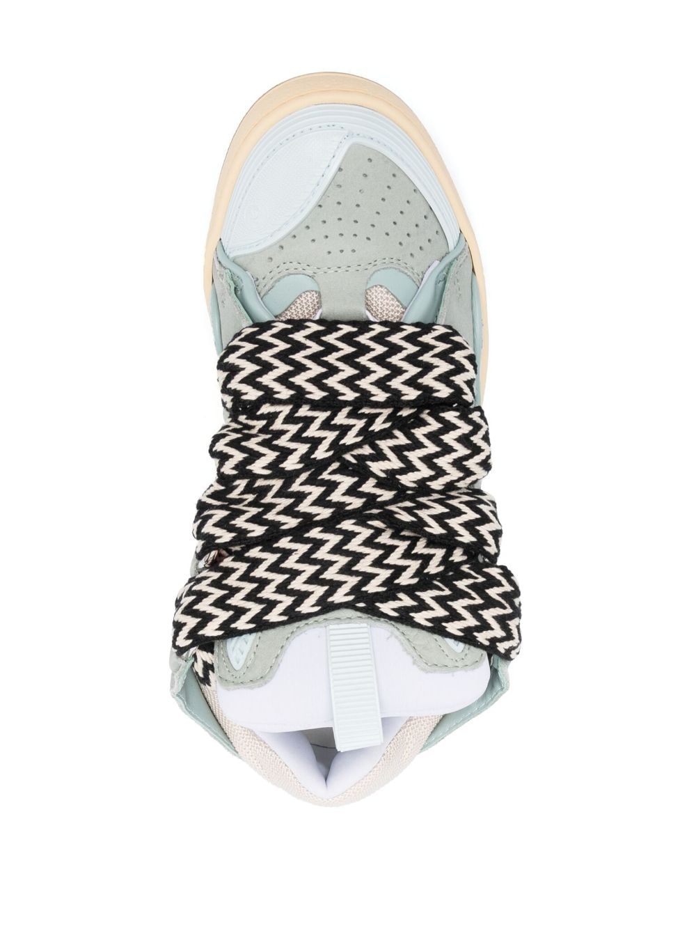 Lanvin LEATHER CURB SNEAKERS - Image 2