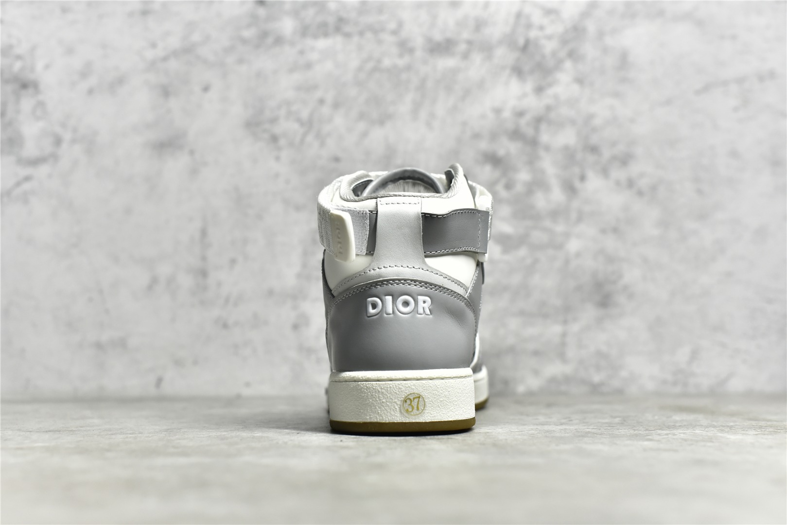 Dior B27 Sneakers High-Top Gray (AA Version) - Image 5