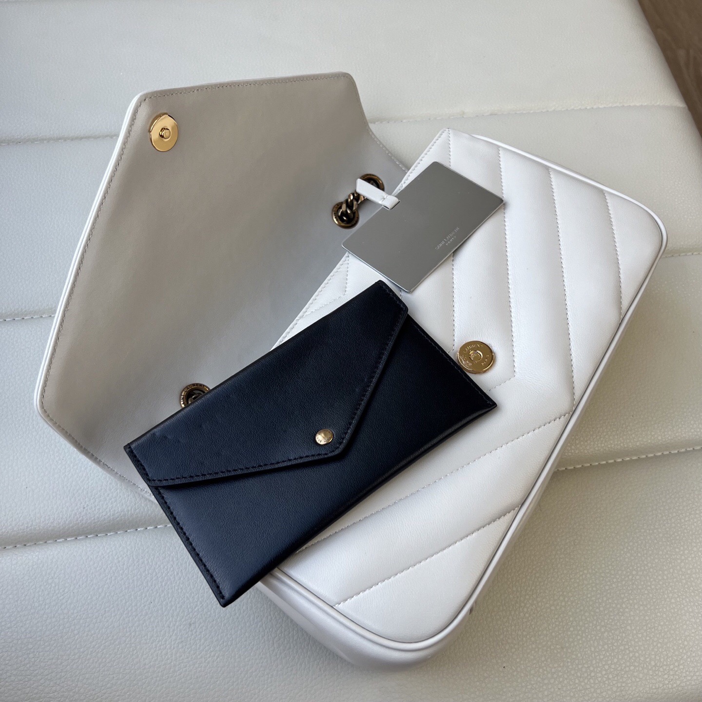 YSL LOULOU Quilted Leather Bag 10A - Image 7