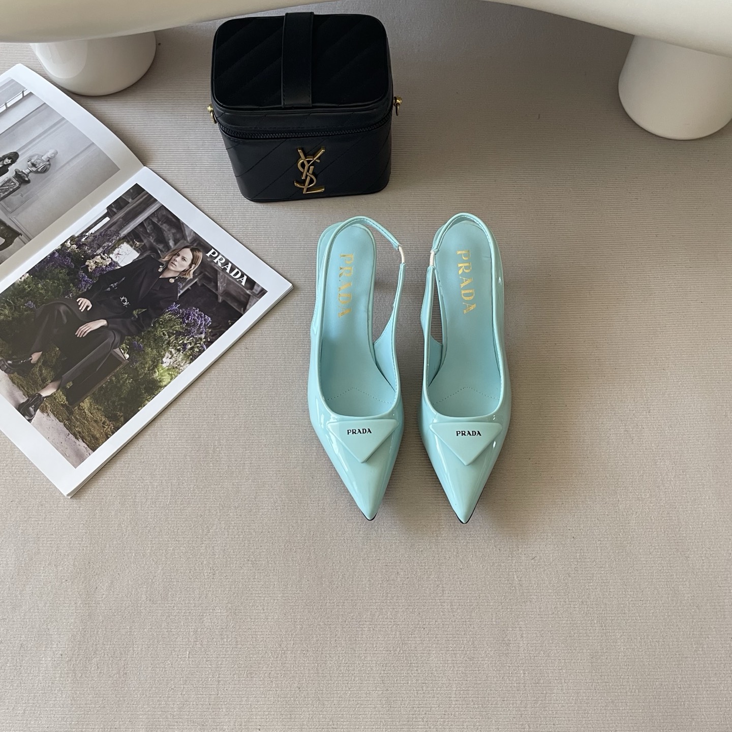 Prada Stiletto Sandals - Image 6
