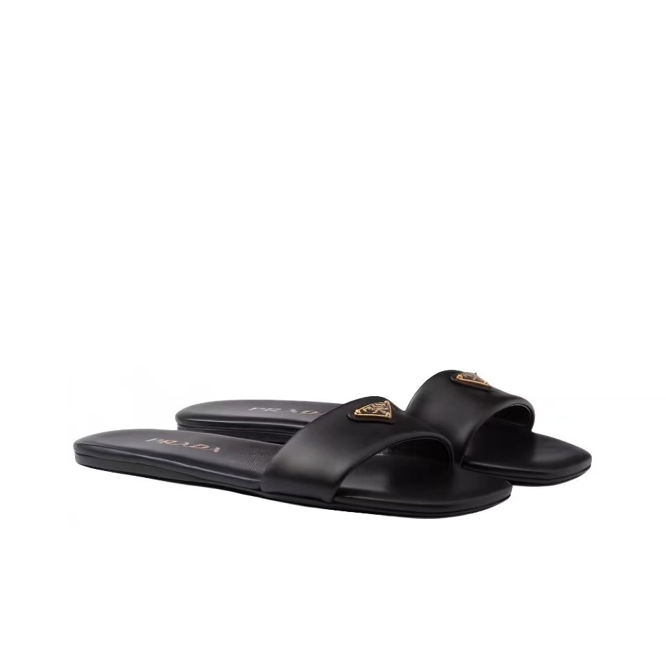 Prada Everything Goes With fFip-flops Slide Sandal - Image 1