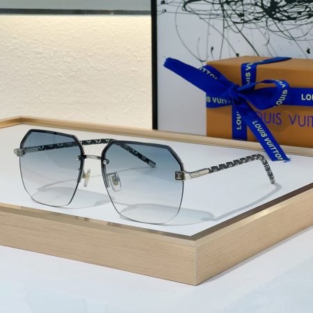 LV Clockwise Canvas sunglasses Top quality - Image 6