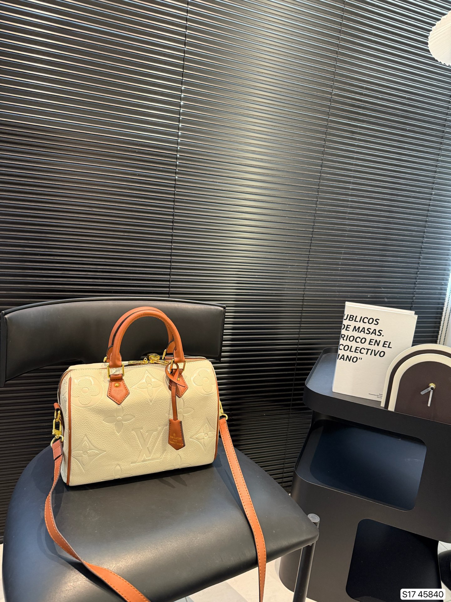 LV Embossed Pillow Bag - Image 2