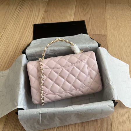 Chanel 23K CC Top Handle CF Mini Bag - Image 2