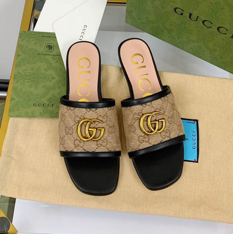 Gucci Double G Slide Sandal 619893 - Image 9