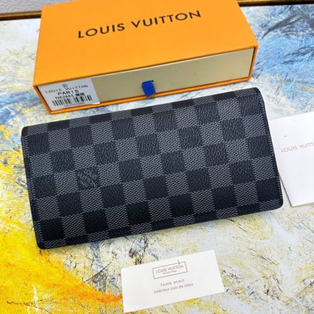 LV Brazza Flip Wallet N62665 - Image 6