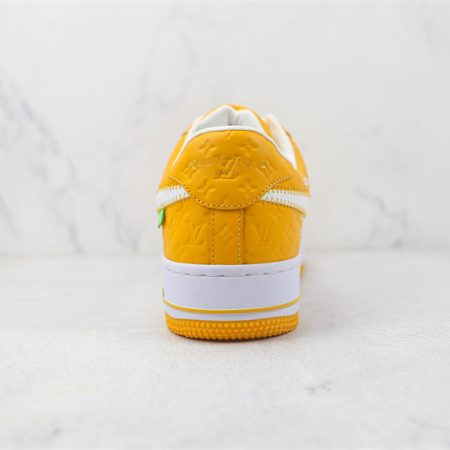 LV x Nike Air Force 1'07 LV8 Low Yellow/white/LV Monogram - Image 6