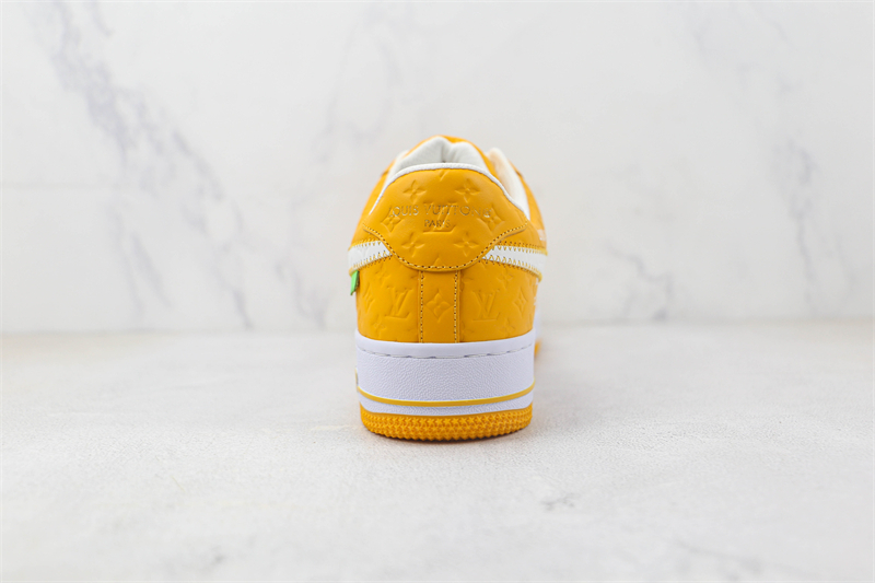 LV x Nike Air Force 1'07 LV8 Low Yellow/white/LV Monogram - Image 6
