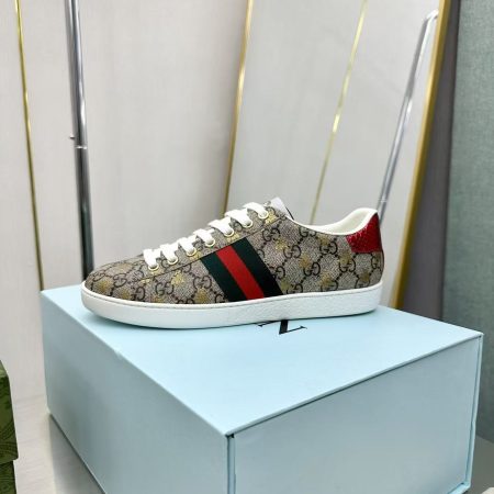 Gucci Ace GG Supreme Bees Sneaker Brown - Image 7