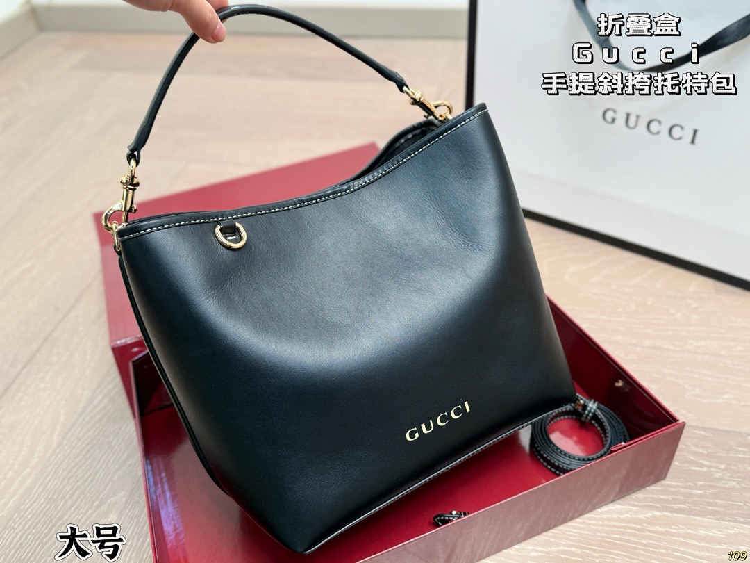 Gucci Handheld Crossbody Tote Bag - Image 1