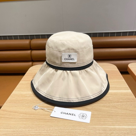 Chanel Big Hat Full Face UV Protection Fisherman's Hat Sunhat - Image 2