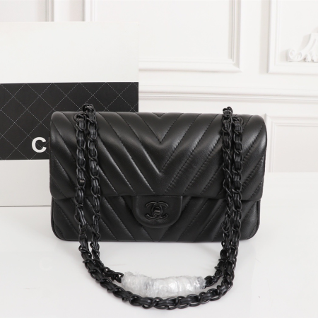 Chanel Clacssic Flap CF Chain Shoulder Strap Bag - Image 4