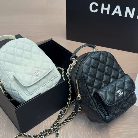 CHANEL Caviar Quilted CC Mini Classic Backpack