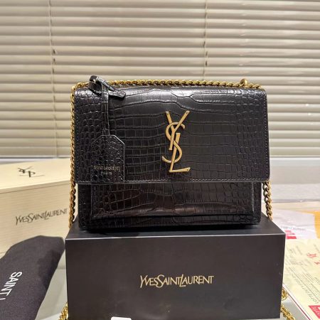 YSL Sunset Shoulder Bag - Image 3