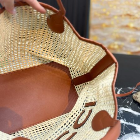 Gucci Straw Bag - Image 9