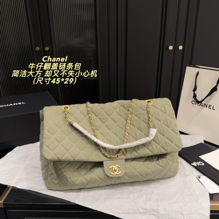 Chanel Denim Cf Tote Bag - Image 1