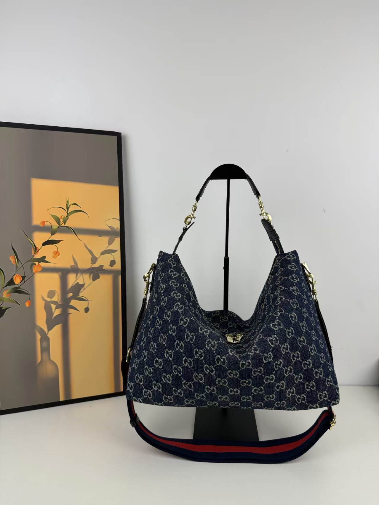 Gucci GG Canvas Brera Crossbody Bag - Image 3