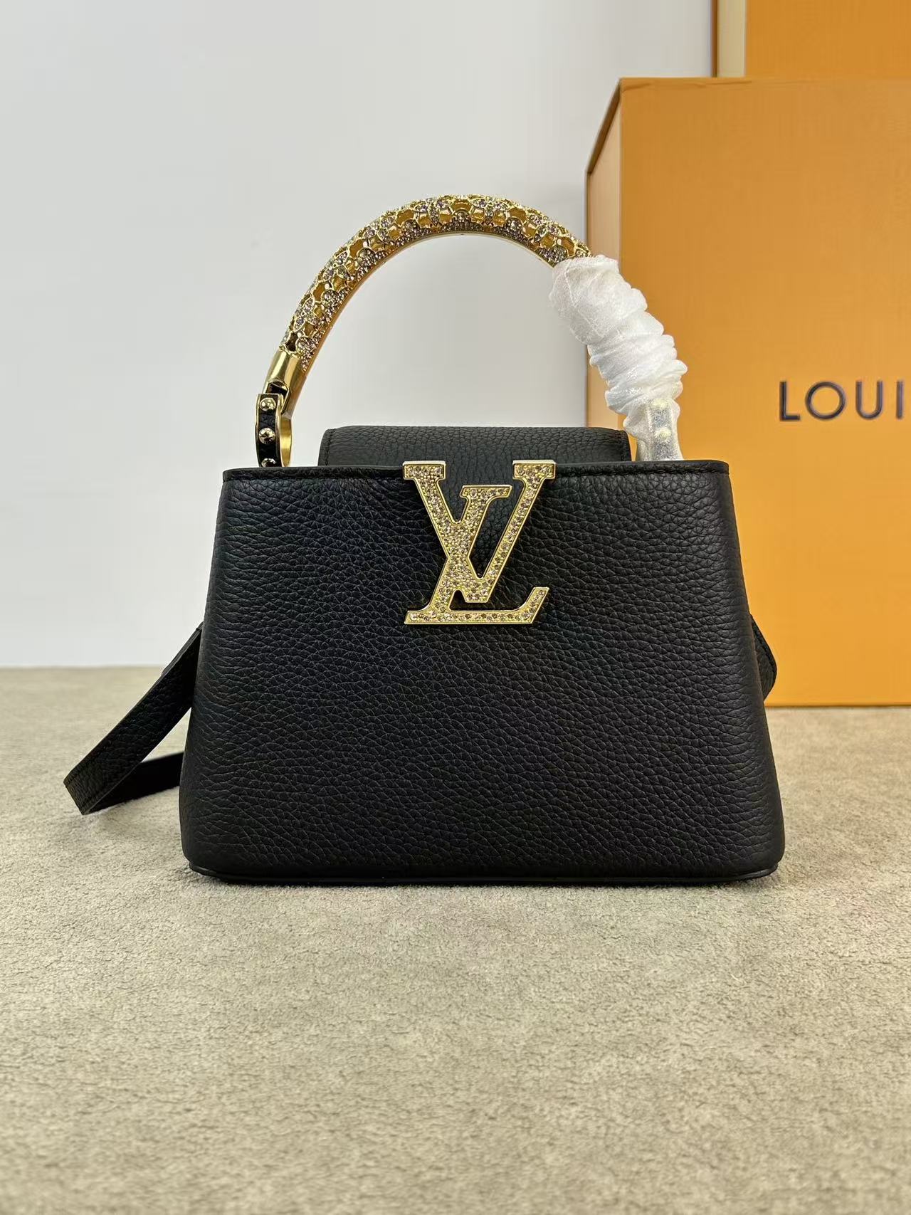 LV Capucines Mini Handbag (Top Quality) - Image 1