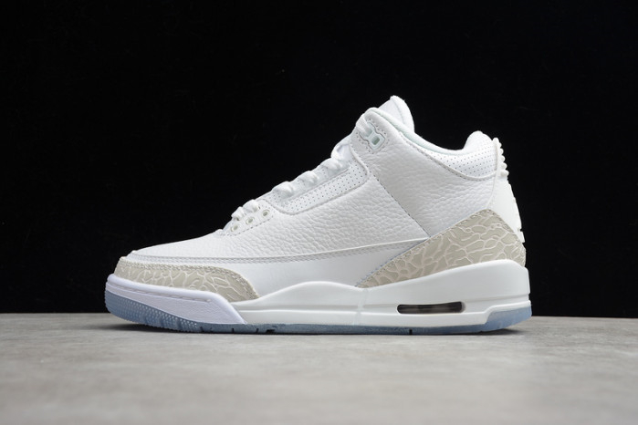 Air Jordan 3 Retro Triple White 136064-111 - Image 2