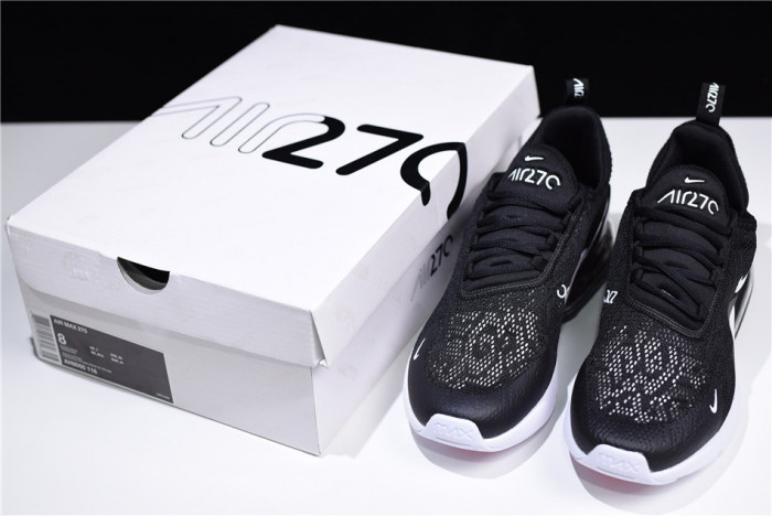 Nike Air Max 270 Mens Casual Shoes Black/Anthracite/White ah8050-116 - Image 18
