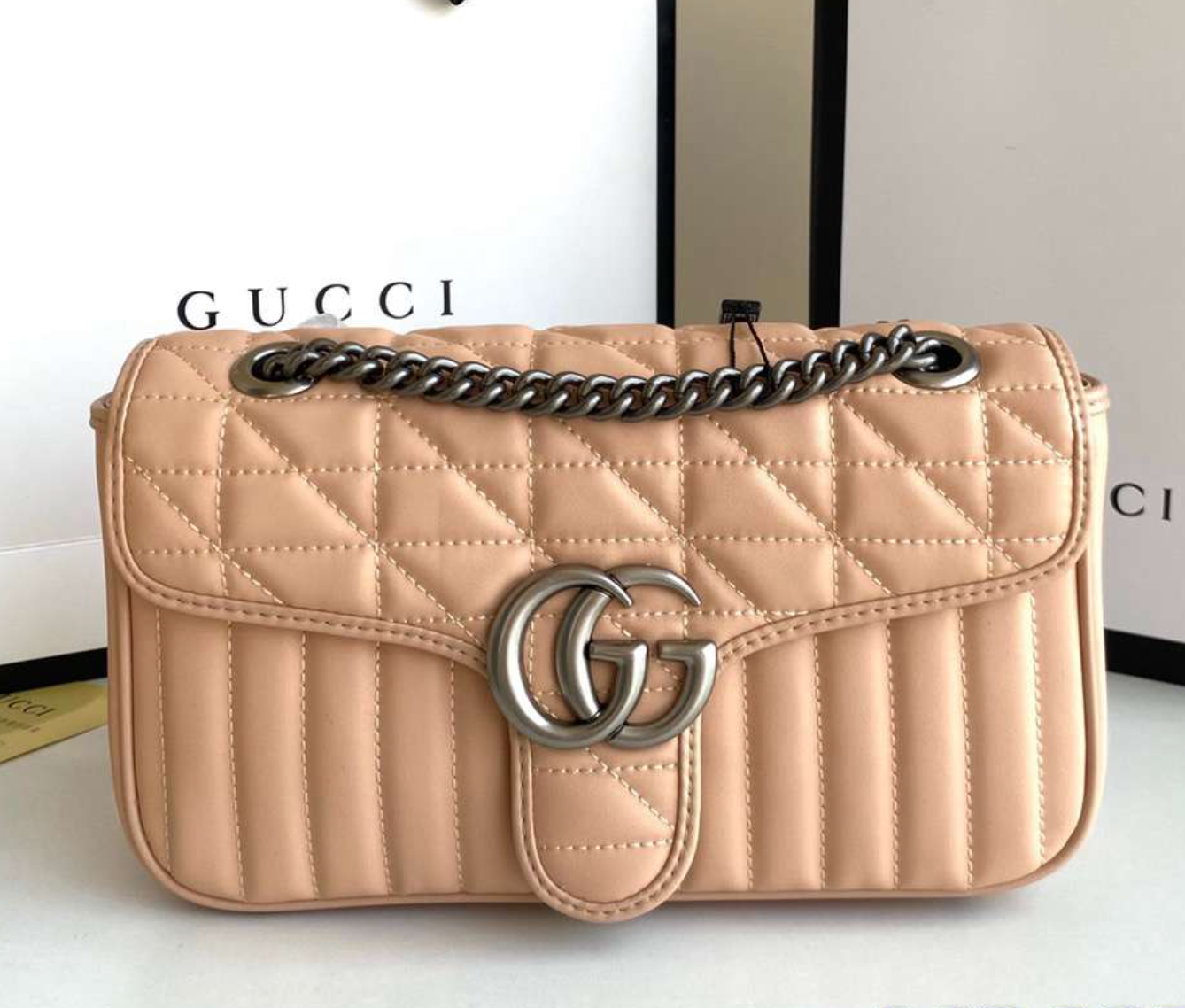 Gucci GG Marmont -Vertical stripes - Image 6