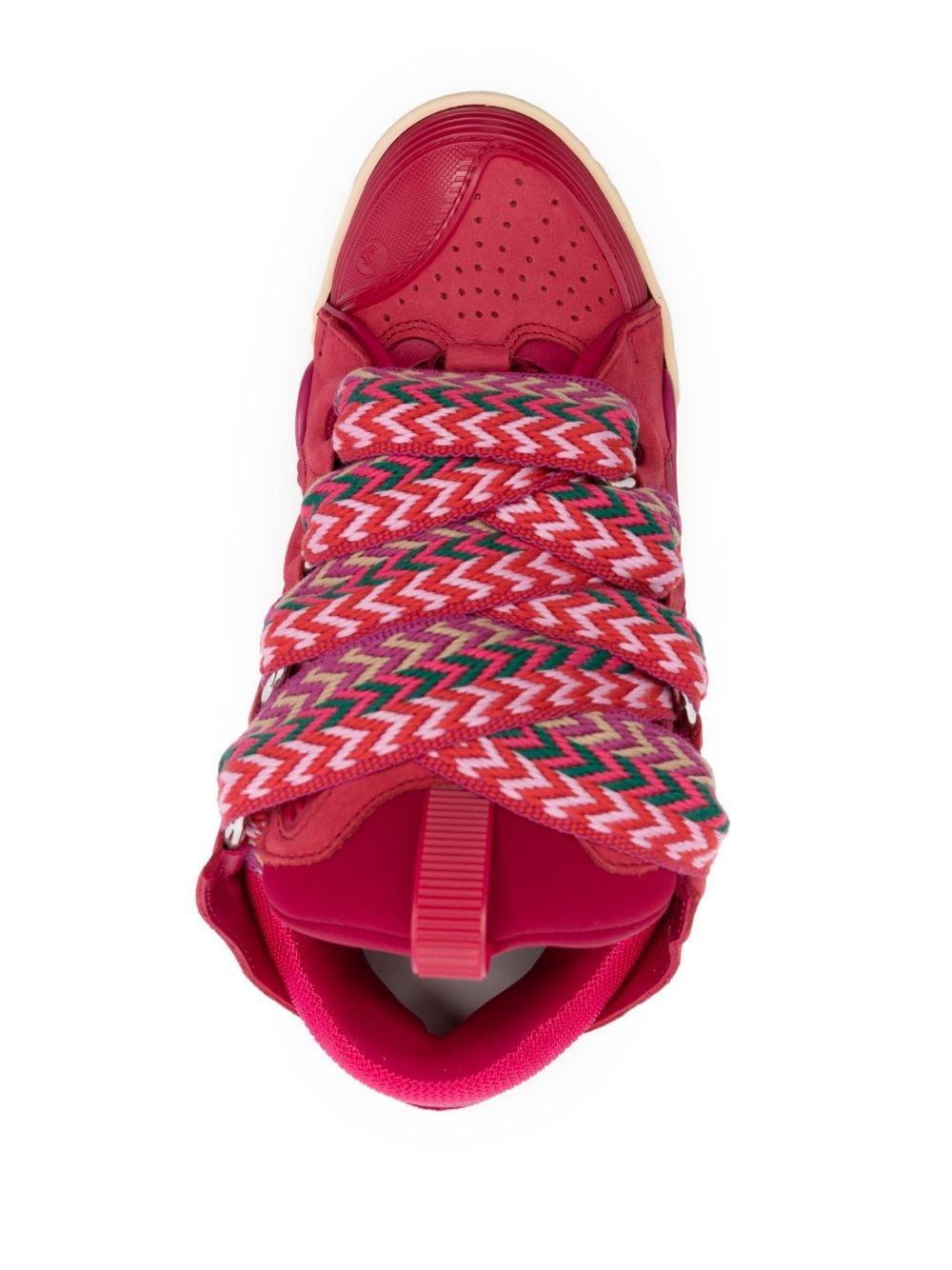 Lanvin LEATHER CURB SNEAKERS - Image 2
