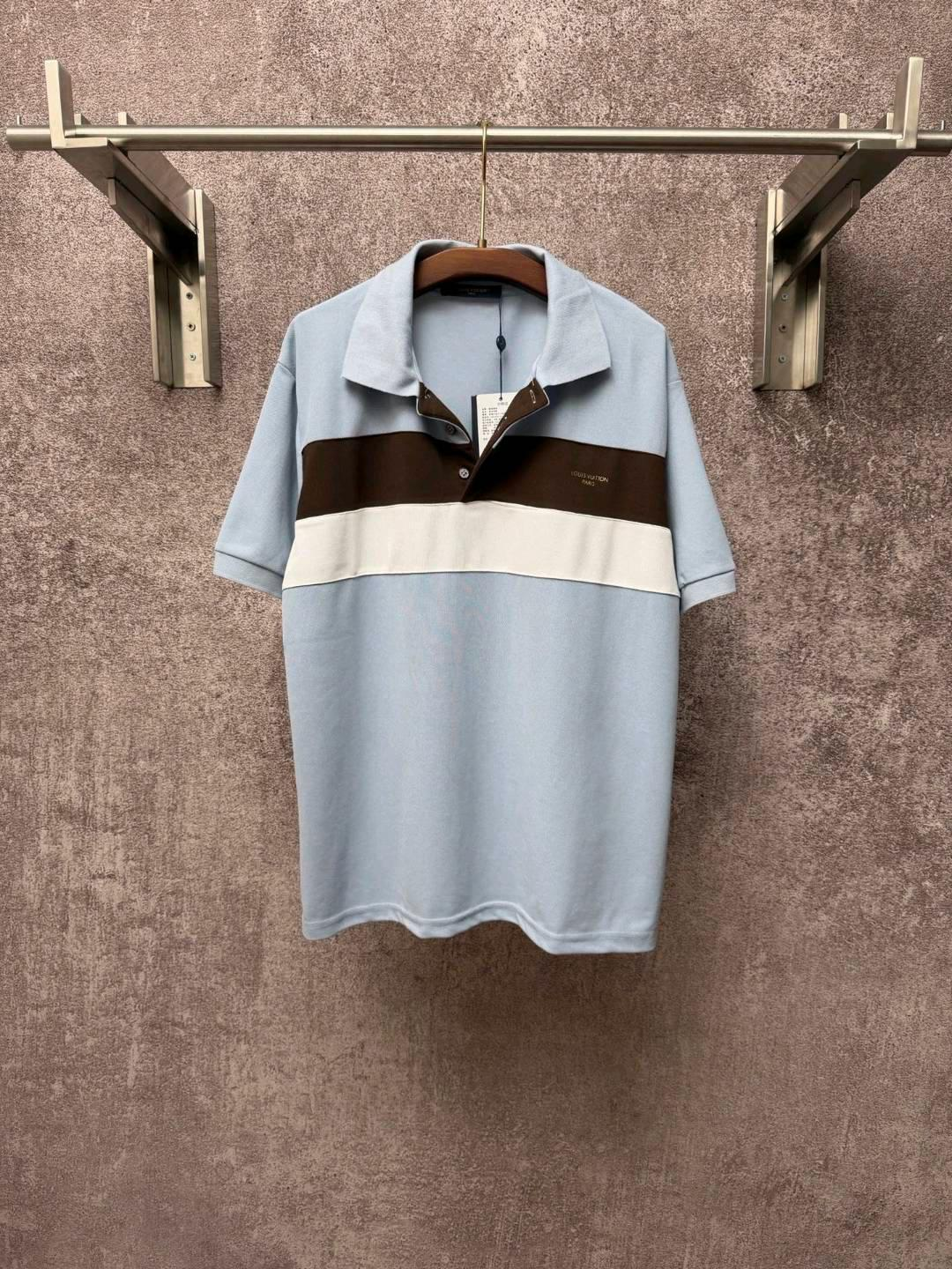 LV Short-Sleeved Polo Shirt - Men - Ready-to-Wear - Image 1