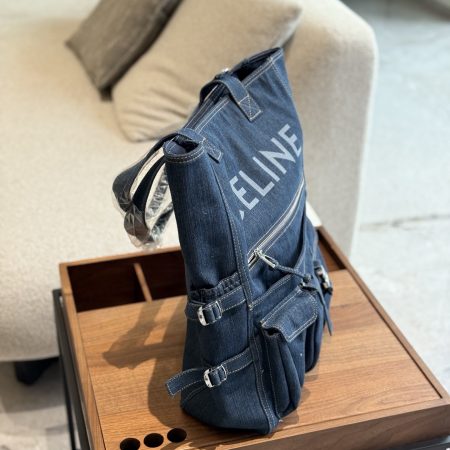 Celine Denim Tote Bag - Image 3