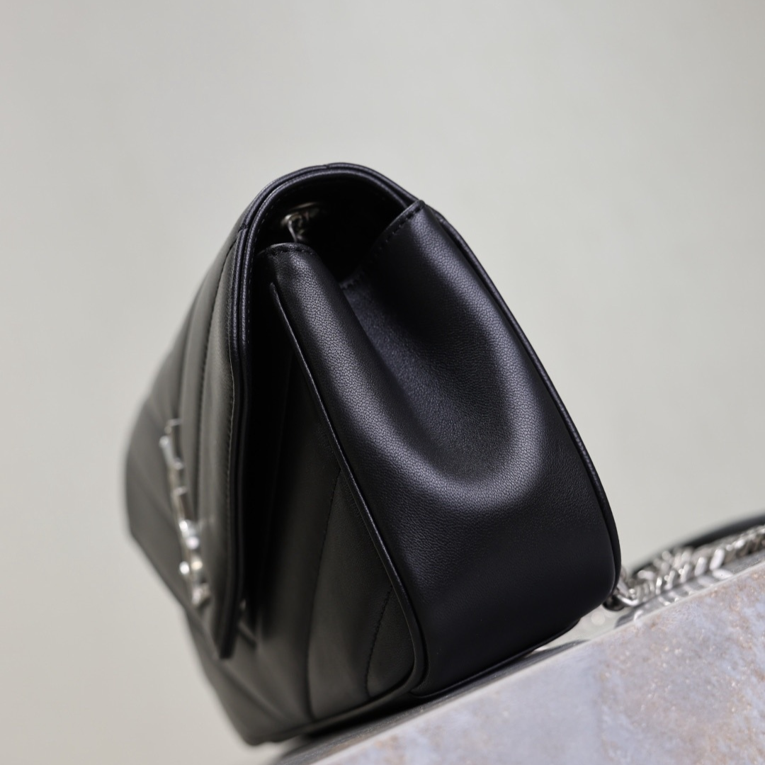 YSL LOULOU Small Quilted Leather Bag 10A - Image 3