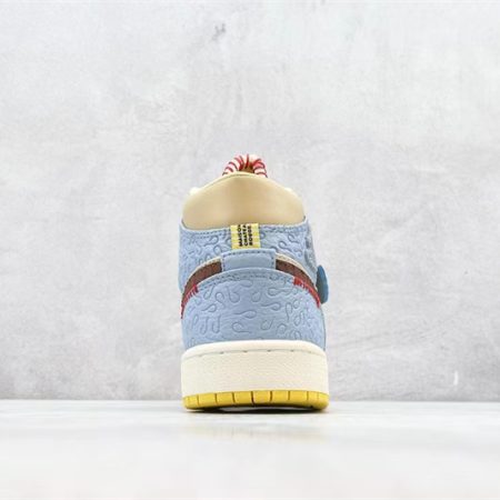 Air Jordan 1 Mid SE Fearless Maison Chateau CU2803-200 - Image 9