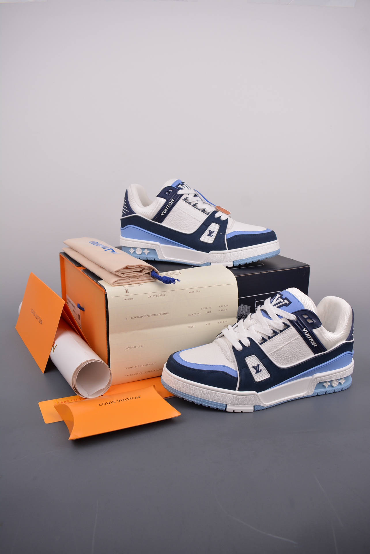 LV Trainer Sneakers - Image 8