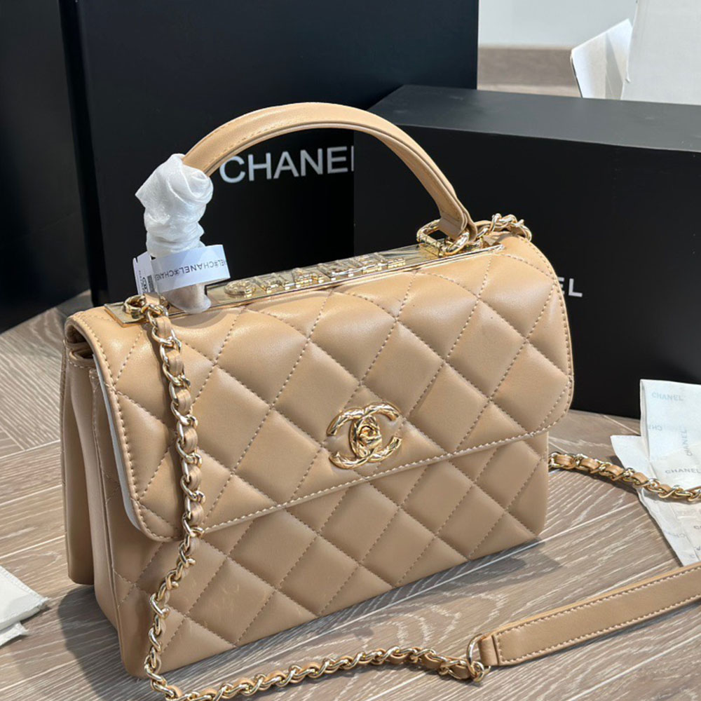 Chanel Trendy CC Relief Handle Bag - Image 6