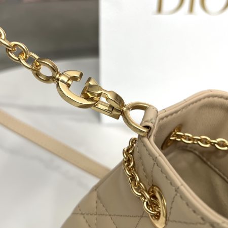 Dior Medium Ammi Bag Sand Pink Supple Macrocannage   M22566FBE_M84P - Image 6