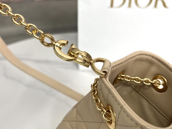 Dior Medium Ammi Bag Sand Pink Supple Macrocannage   M22566FBE_M84P