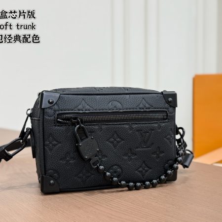 LV Mini Soft Trunk Monogram Bag - Image 3