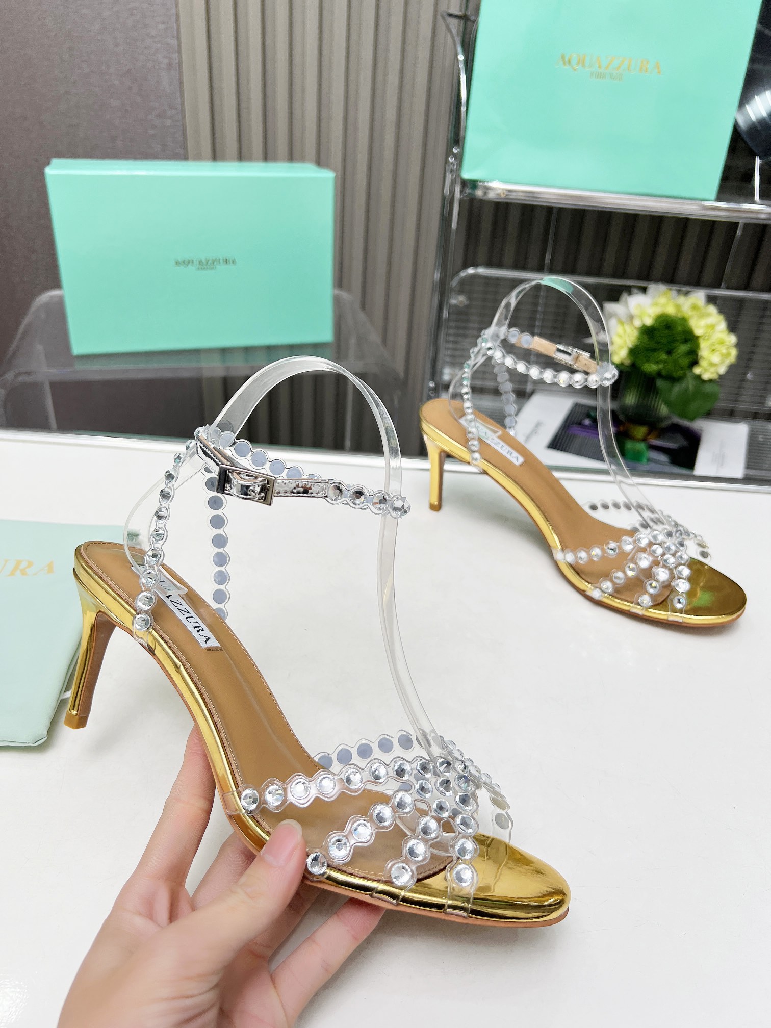Aquazzura Gatsby Sling Pumps - Image 6