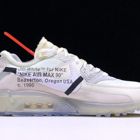OFF-WHITE x Nike Air Max 90 Sail Muslin Virgil Abloh AA7293-100 - Image 32