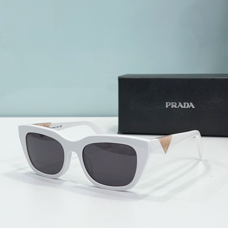 Prada Mirror leg print Logo  sunglasses Top quality - Image 1