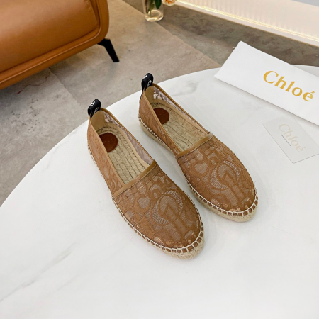 Chloe Woven Straw Stylish Casual Flats Shoes Sandal - Image 3