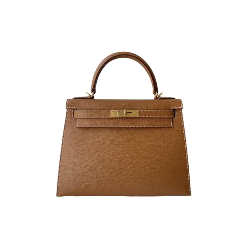 Hermes Kelly Gold Buckle Bag-Epsom - Image 1
