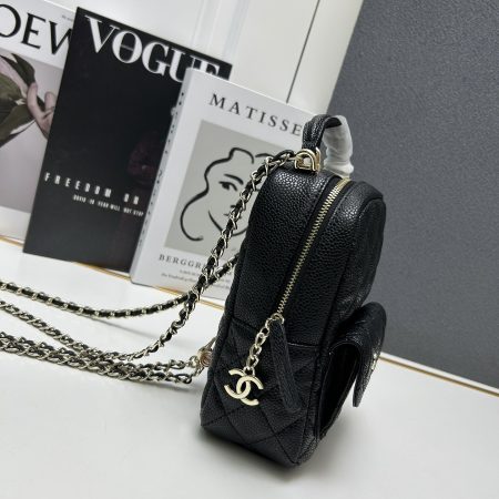 Chanel Grained Cowhide Backpack - Image 3
