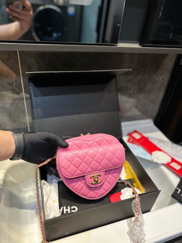Chanel Mini Heart Crossbody Bag