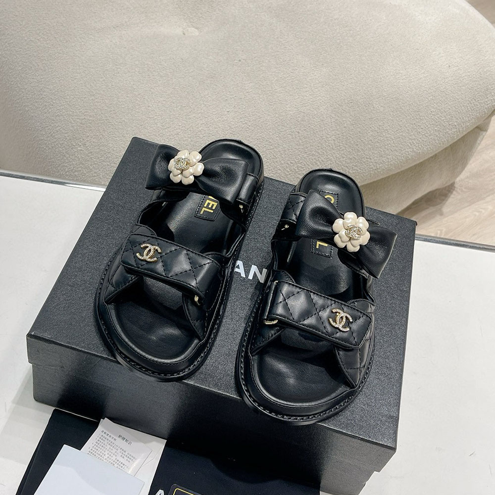Chanel Fashionable Half Slippers Sandals Slide - Image 5